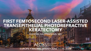 First Femtosecond Laser-Assisted Transepithelial Photorefractive Keratectomy.mp4